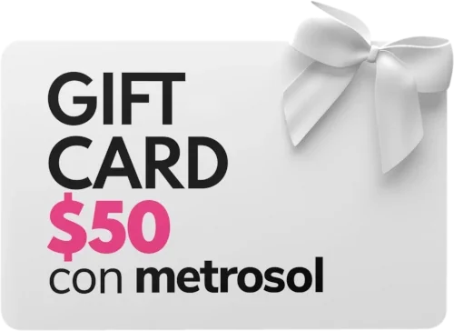 Tarjeta de regalo de Metrosol por $50